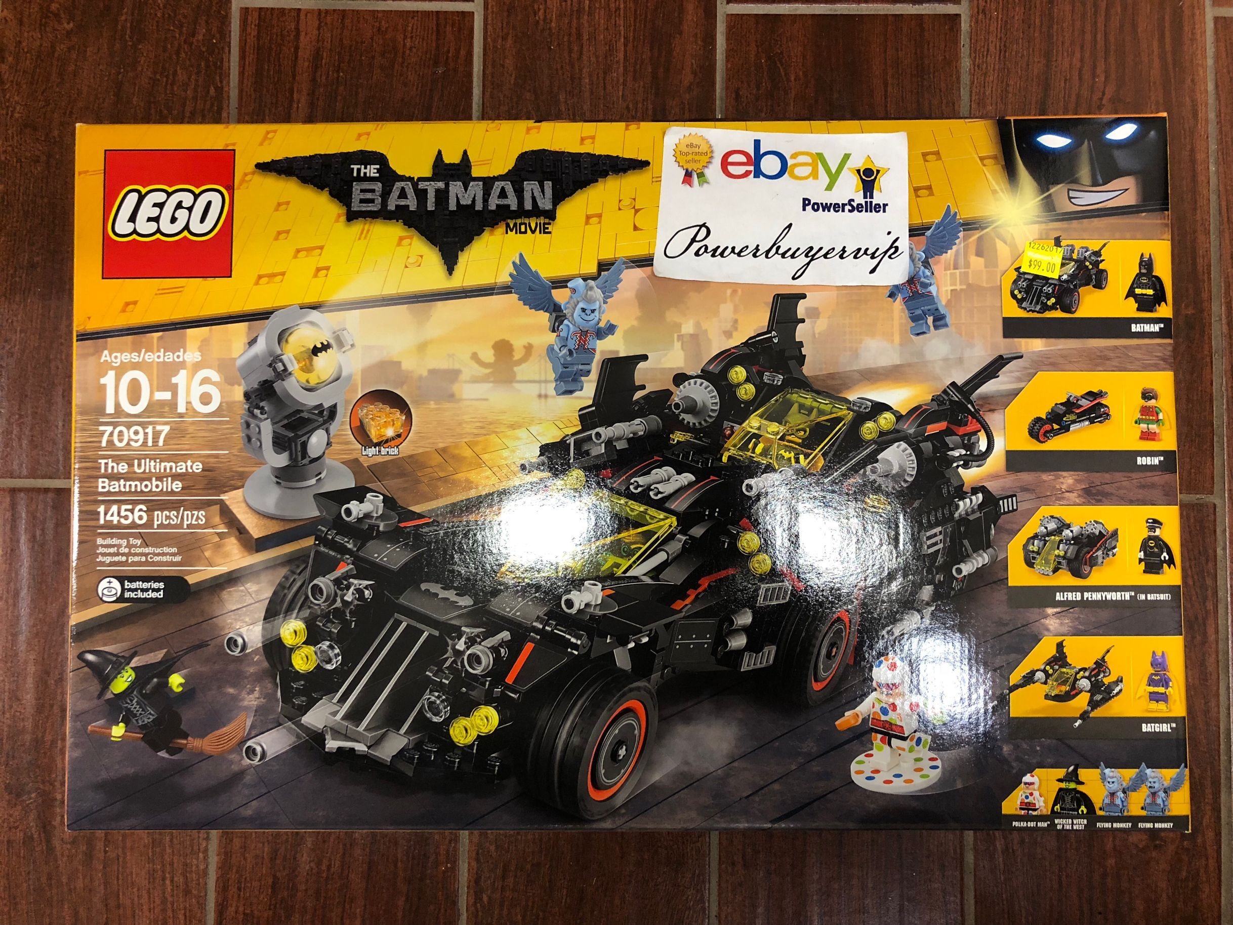 LEGO 70917 Batman Movie The Ultimate Batmobile Building Kit - Click Image to Close